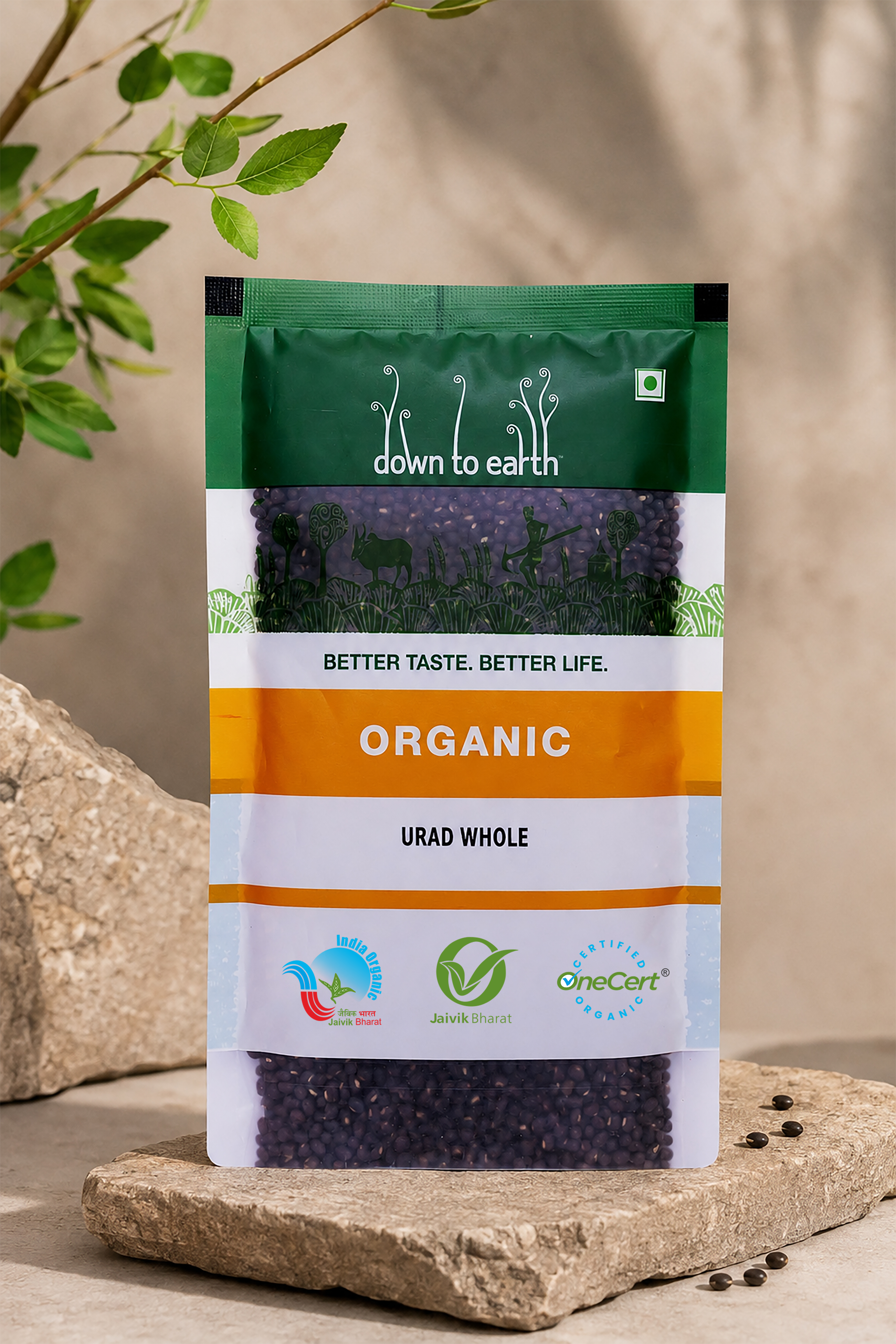 Organic Urad Whole
