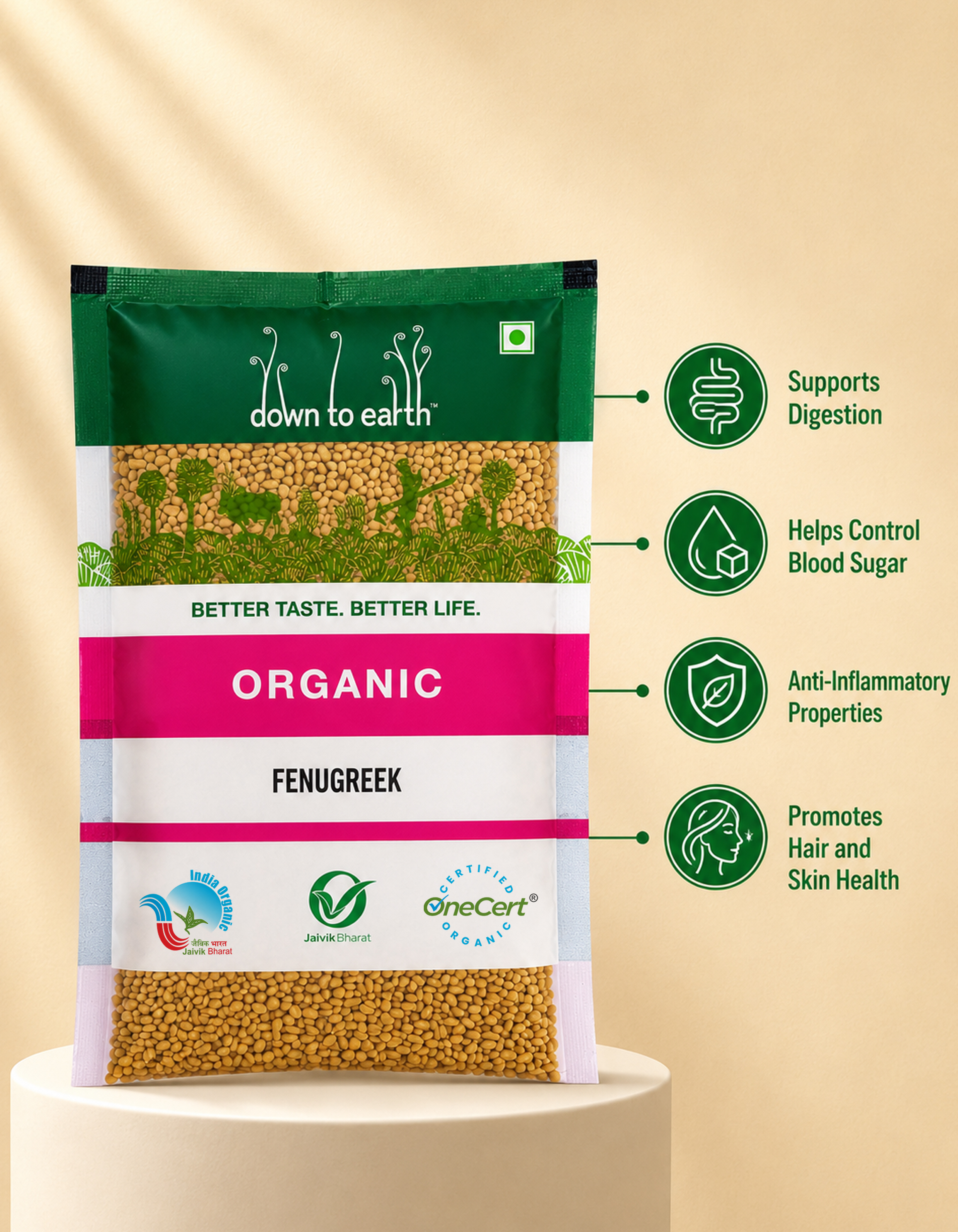 Organic Fenugreek